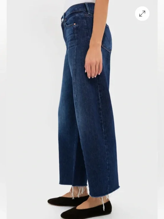 Mother Women's The Mid Rise Full Pipe Flood Fray Jean - Picture 4 of 11